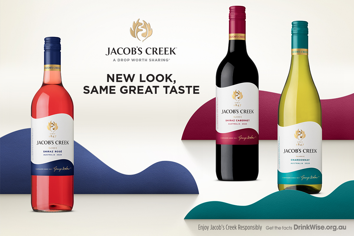 Jacob’s Creek introduces stylish new look The Shout